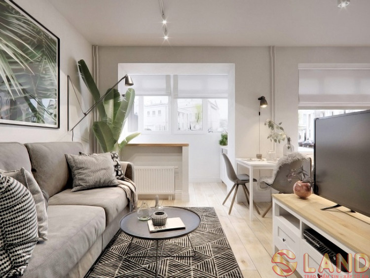 Ý tưởng thiết kế nội thất đẹp và tiện nghi cho căn hộ nhỏ dưới 40m2