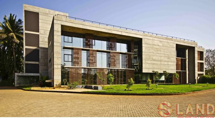 Công ty EBIL ở Ấn Độ mong muốn sở hữu một trụ sở hiện đại, trang bị công nghệ tiên tiến nhưng vẫn tiết kiệm năng lượng theo mô hình kiến trúc xanh