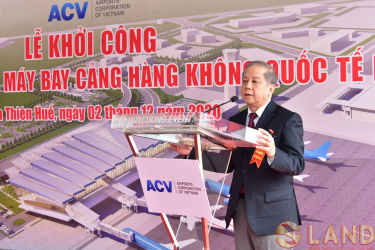 Khởi công Dự án Mở rộng sân đỗ máy bay Cảng hàng không quốc tế Phú Bài